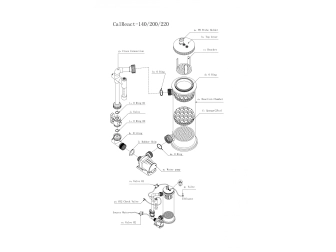 CalReact 220 Octo 1400-2100 Litres Calcium Reactor with Varios 6 Pompe