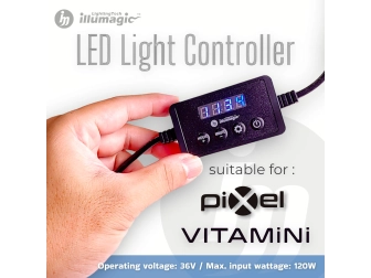 Dimmer with timer function (one for maximum 120W total wattage) Illumagic