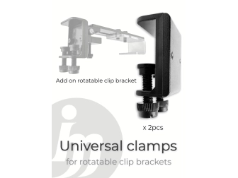 Universal clamp for Vitamini (add on rotatable clip bracket) Illumagic