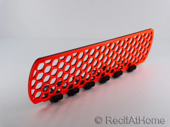 30cm*7cm Honeycomb Single Color Racks Aquaprint orange