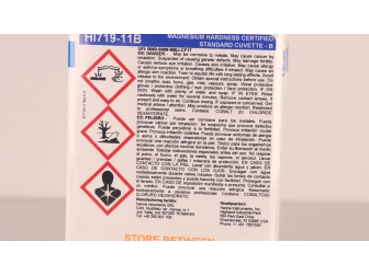 Solutions étalons dureté magnésique à 0,00 et 1,00 mg.L HI719-11 HANNA