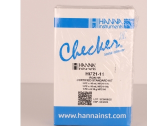 Solutions étalons fer à 0,00 et 1,00 mg.L HI721-11 HANNA