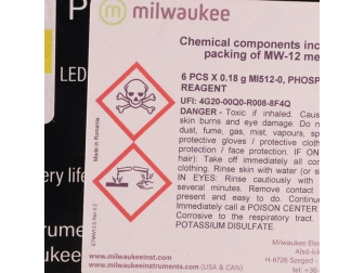 MW12 Photomètre PO4 Phosphates MILWAUKEE