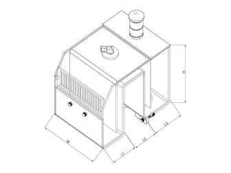 C2C-300 CO2 Scrubber Top Cover