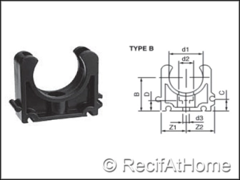 Colliers pour tuyau PVC HP