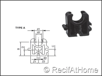 Colliers pour tuyau PVC HP