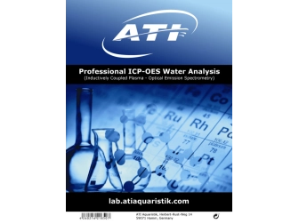 Analyse eau de mer ICP OES Professionnelle ATI