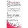 Filtre de bloc de charbon actif GLAMORCA RO1