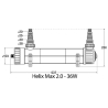 Stérilisateur UV 36 Watts Helix max 2.0 aqua medic