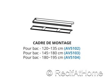 GC SEALIGHT Cadre de montage 120/135cm  AV5102