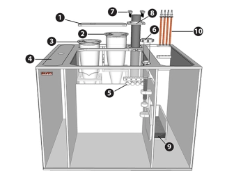 Skimz Sumpro UP21 Sump Tank