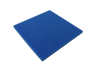 JBL Mousse bleue maille fine 50x50x10cm