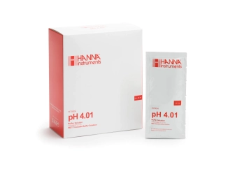 Solution tampon pH 4,01, 25 sachets de 20 mL HI70004P HANNA