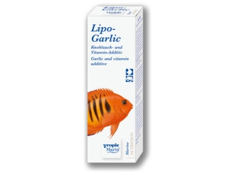 LIPO-GARLIC 50 ml  bouteille TROPIC MARIN Nutrition pour poissons marin