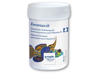 IMMUVIT 60 g / 100 ml TROPIC MARIN Nutrition pour poissons marin