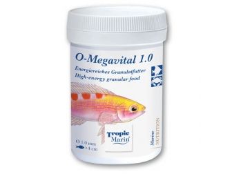 O-Megavital 1.0 mm 75 g TROPIC MARIN Nutrition pour poissons marin