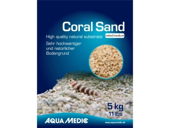 Aqua Medic Coral Sand, moyen, 10 kg sac