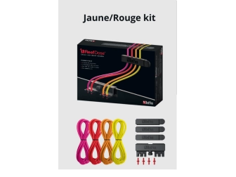 Kit d’accessoires jaune/rouge Pompe doseuse Redsea