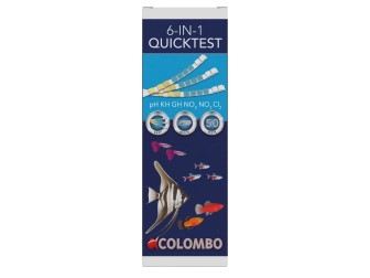 COLOMBO AQUA QUICKTEST 6 - 50STRIPS