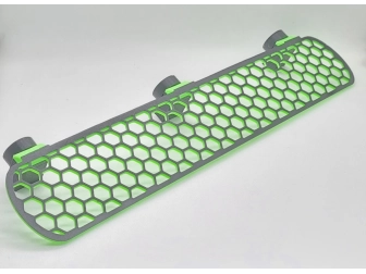 Large Honeycomb Magnetic Single Color Frag Racks Aquaprint Vert fluo