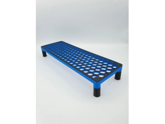 Large Free Standing Suction Cup Underglow Frag Racks Aquaprint Bleu