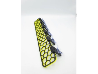 30cm Large Honeycomb Slimline Suction Cup Underglow Frag Racks Aquaprint Jaune