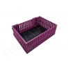 Magntic Mushroom Basket Media Baskets Aquaprint Violet Lxlxh 15x10x5cm