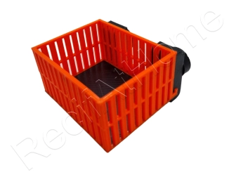 Magntic Mushroom Basket - Nano Media Baskets Aquaprint ORange Lxlxh 9,5x7,5x5cm