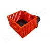 Magntic Mushroom Basket - Nano Media Baskets Aquaprint ORange Lxlxh 9,5x7,5x5cm