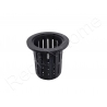 DD Compatible feeder cup Feeders Aquaprint Noir small diam4,8cm large diam 6,5cm H 6,3cm