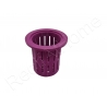 DD Compatible feeder cup Feeders Aquaprint Violet small diam4,8cm large diam 6,5cm H 6,3cm