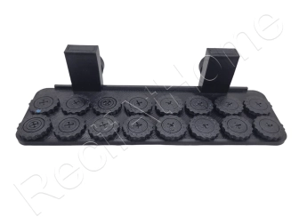 16 Hole Rack and Plugs Twist-Loc Racks Aquaprint Noir