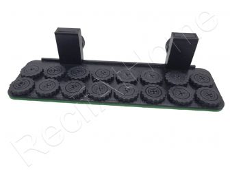 16 Hole Rack and Plugs Twist-Loc Racks Aquaprint Vert