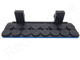 16 Hole Rack and Plugs Twist-Loc Racks Aquaprint bleu