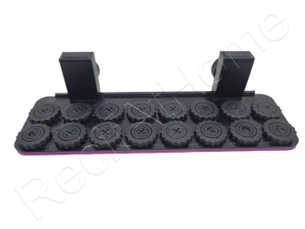 16 Hole Rack and Plugs Twist-Loc Racks Aquaprint violet