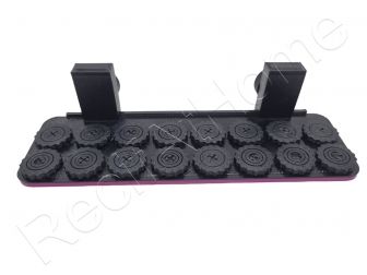 16 Hole Rack and Plugs Twist-Loc Racks Aquaprint violet