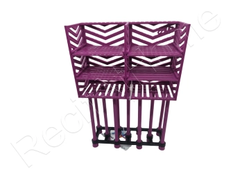 WB 20 Bio Ball Stand Water Box Kit Aquaprint Violet