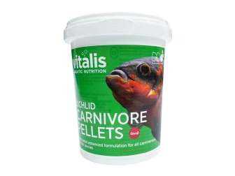 Vitalis Cichlid Carnivore Pellets 4mm 300g Vitalis