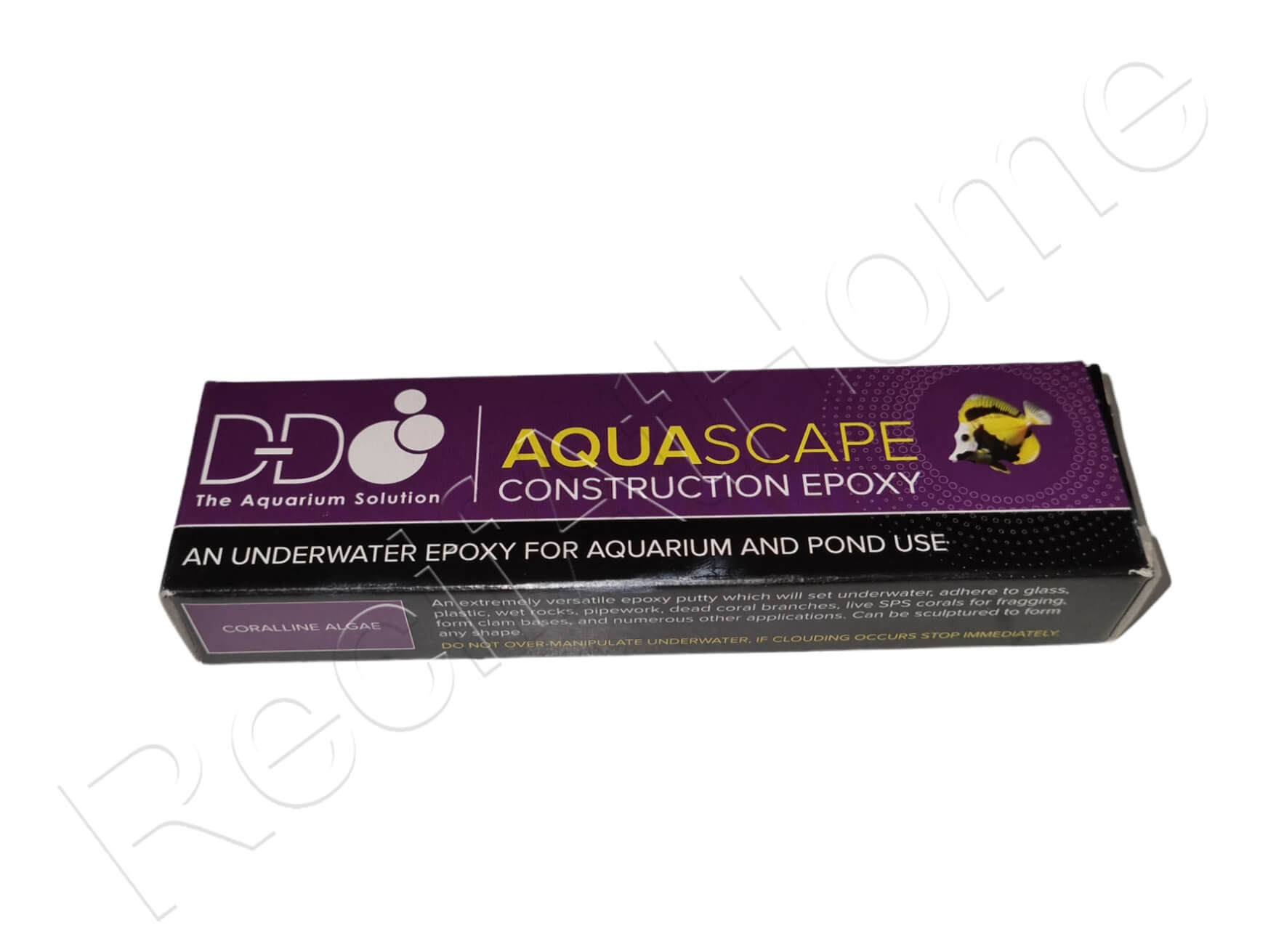 D&D - Colle pour aquarium - Aquascape - Époxy de construction violet - 2  pièces