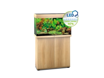 Aquarium RIO 125 LED (2x14w) light wood  JUWEL sans meuble