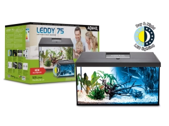 AQUARIUM LEDDY 75 NOIR 2.0 BIO 105L