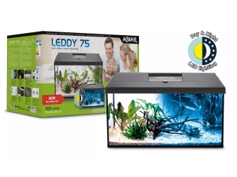 AQUARIUM LEDDY 75 NOIR 2.0 BIO 105L