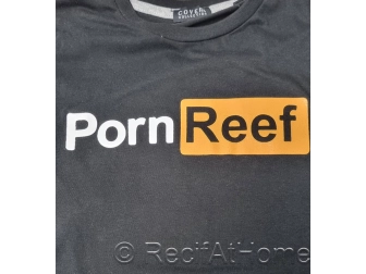 T-shirt PORNREEF BLACK taille au choix