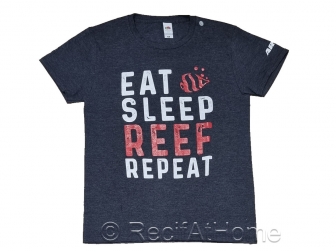 T-shirt EAT SLEEP REEF DARK GREY taille au choix