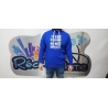 Sweat capuche EAT SLEEP REEF REPEAT ROYAL BLUE taille au choix