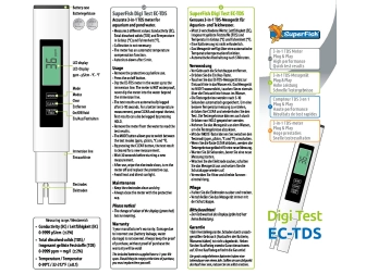 SUPERFISH DIGI TEST EC-TDS