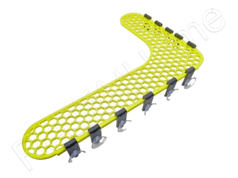 40cm Corner Honeycomb Single Color Racks Aquaprint Jaune