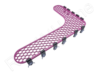 40cm Corner Honeycomb Single Color Racks Aquaprint Violet