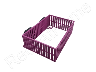 Magntic Mushroom Basket Media Baskets Aquaprint Violet/transparent Lxlxh 15x10x5cm