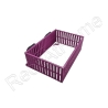 Magntic Mushroom Basket Media Baskets Aquaprint Violet/transparent Lxlxh 15x10x5cm